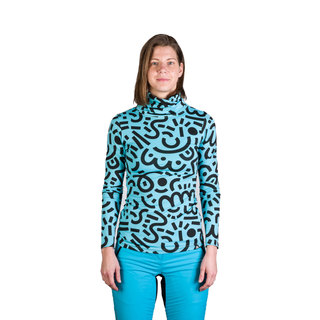 Women's ski-touring quick-drying T-shirt Dri-release® KRALOVA 2
