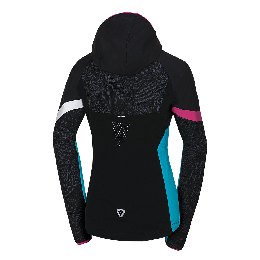Women's ski-touring thermal insulated jacket Primaloft® ROHACE 1