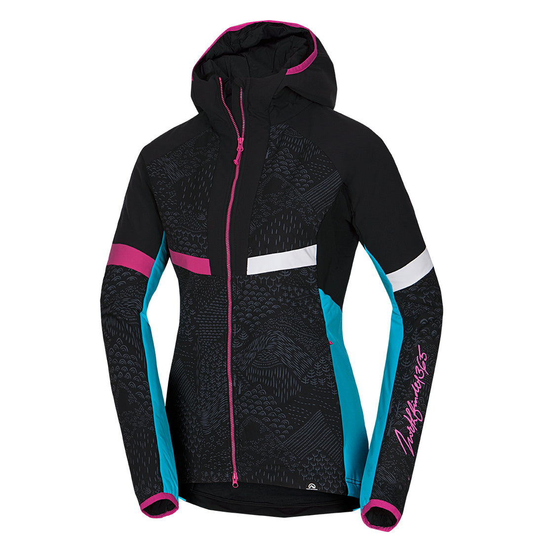 Women's ski-touring thermal insulated jacket Primaloft® ROHACE 1