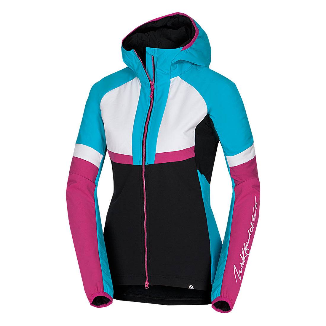 Women's ski-touring thermal insulated jacket Primaloft® ROHACE 1