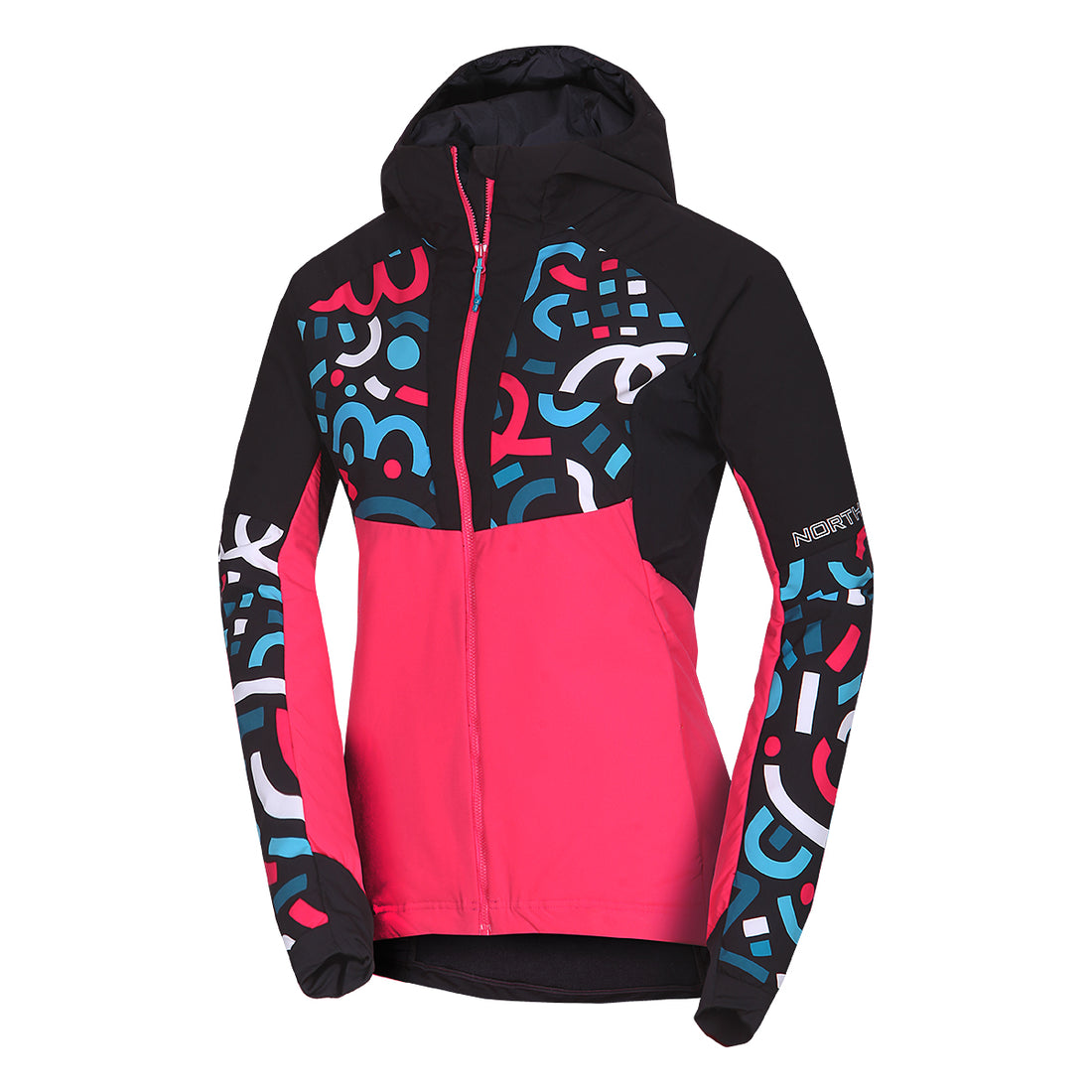Women's ski-touring thermal insulated jacket Primaloft® ROHACE 3
