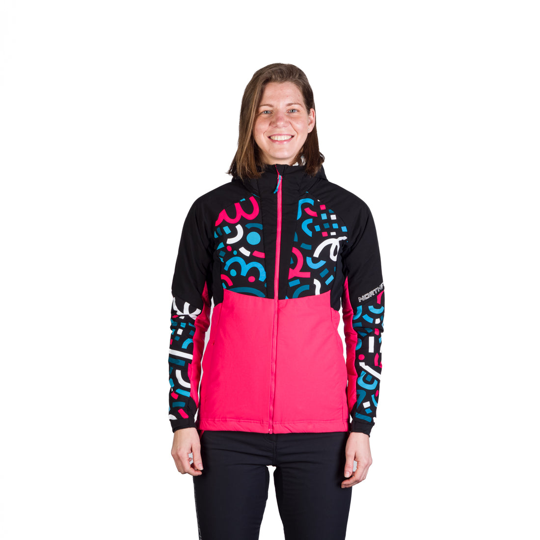 Women's ski-touring thermal insulated jacket Primaloft® ROHACE 3