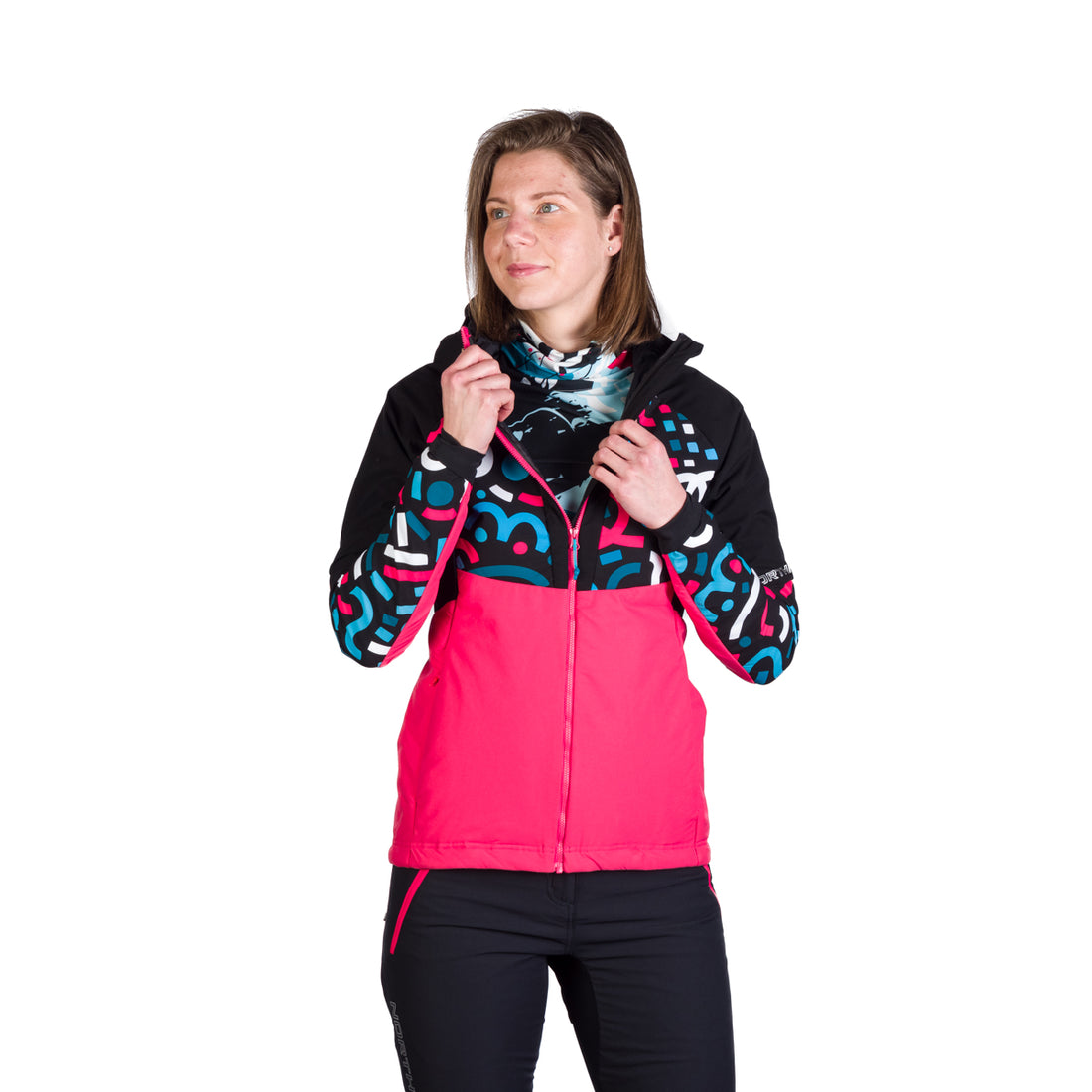 Women's ski-touring thermal insulated jacket Primaloft® ROHACE 3