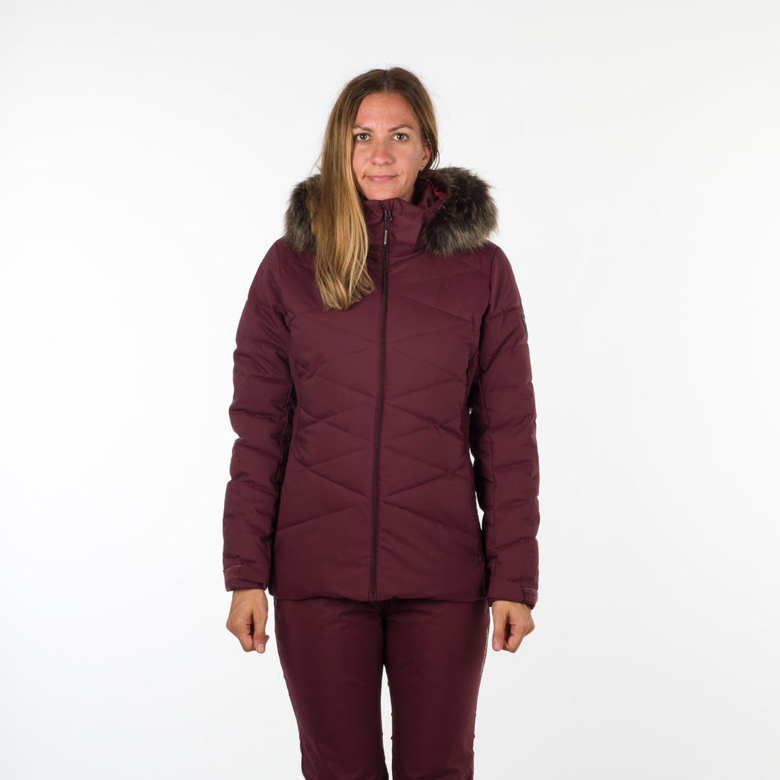 Women's ski trend jacket insulated full pack KENNEDI
