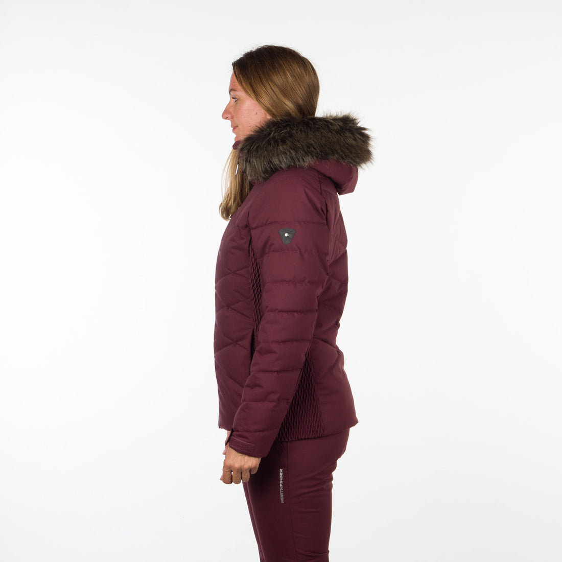 Women's ski trend jacket insulated full pack KENNEDI