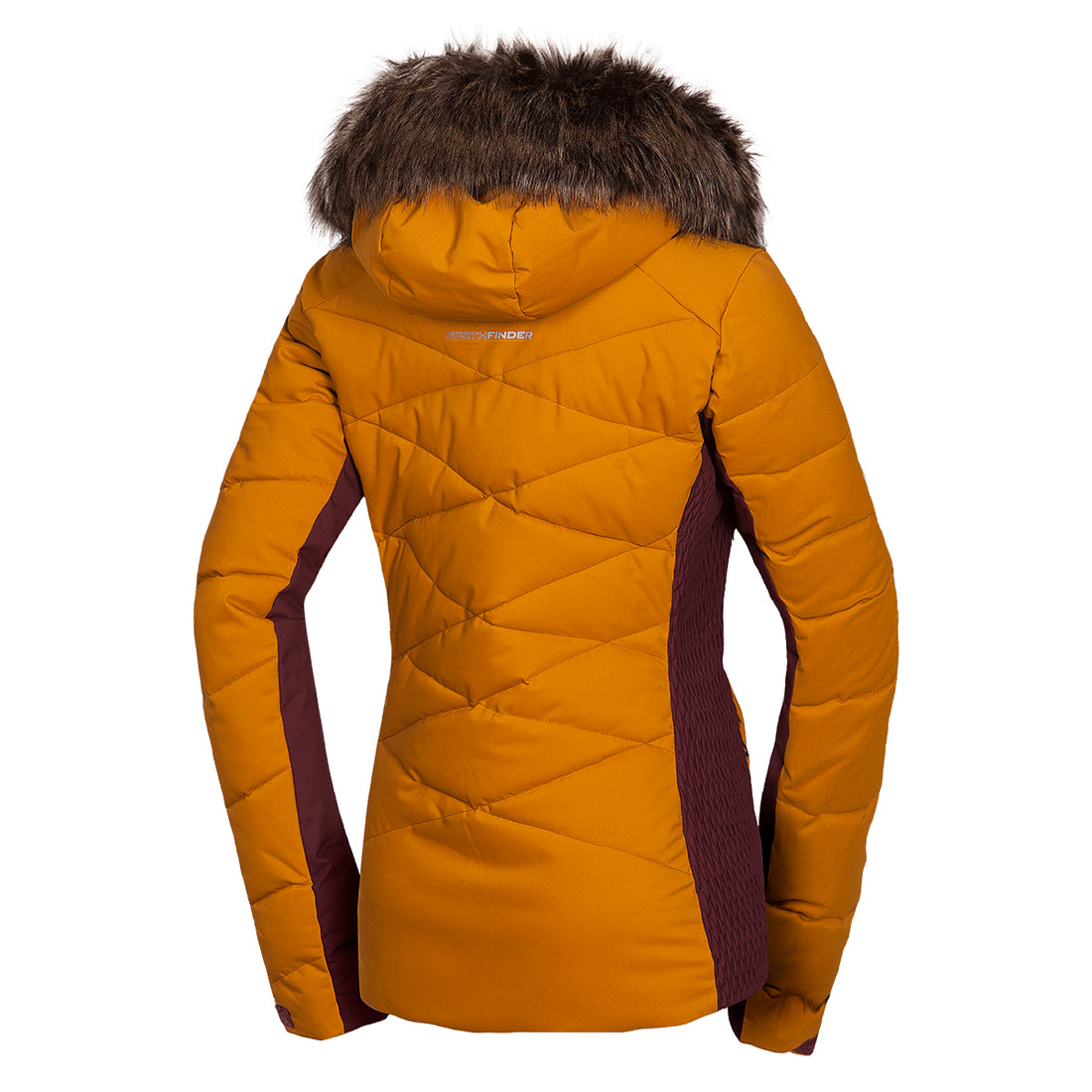 Women's ski trend jacket insulated full pack KENNEDI