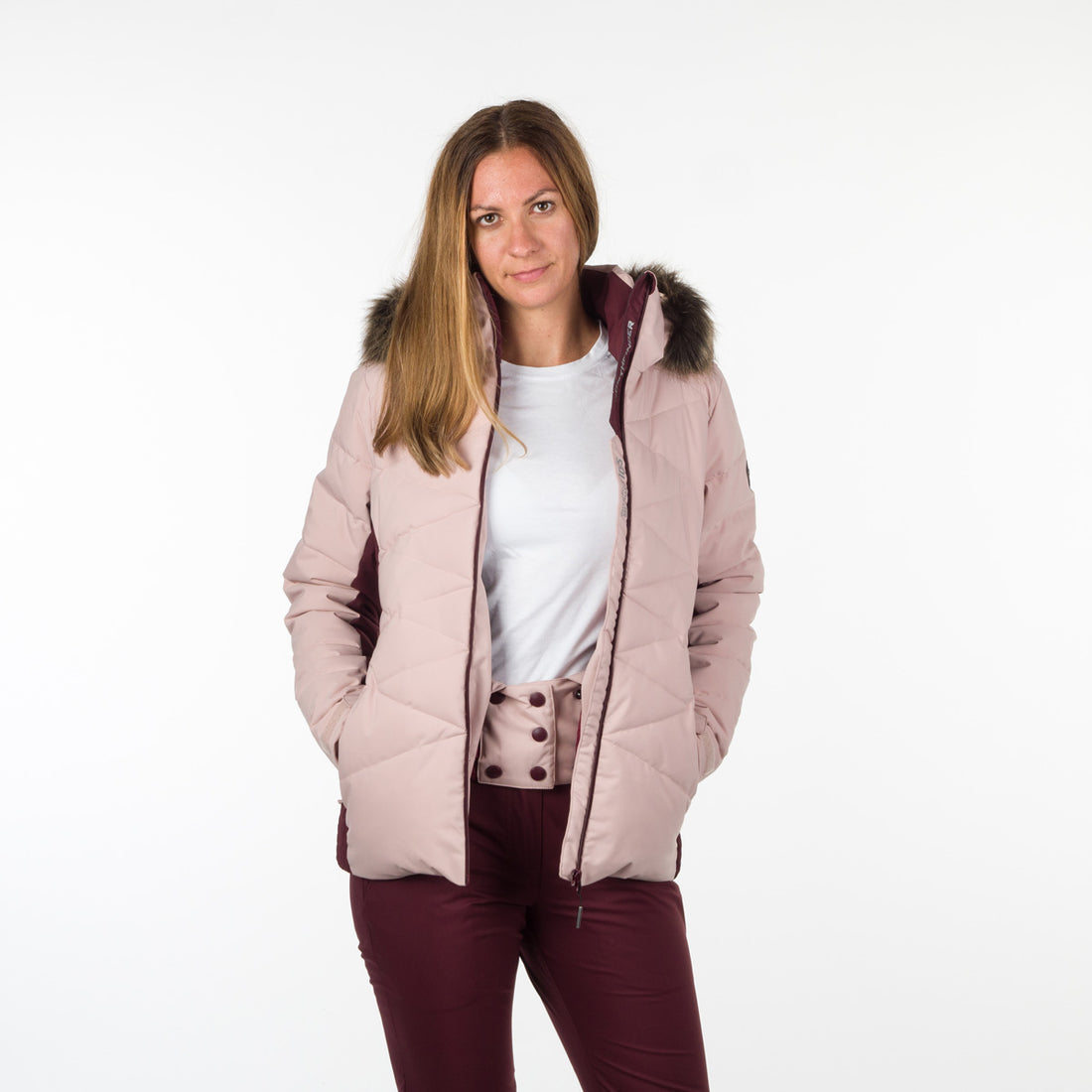 Women's ski trend jacket insulated full pack KENNEDI