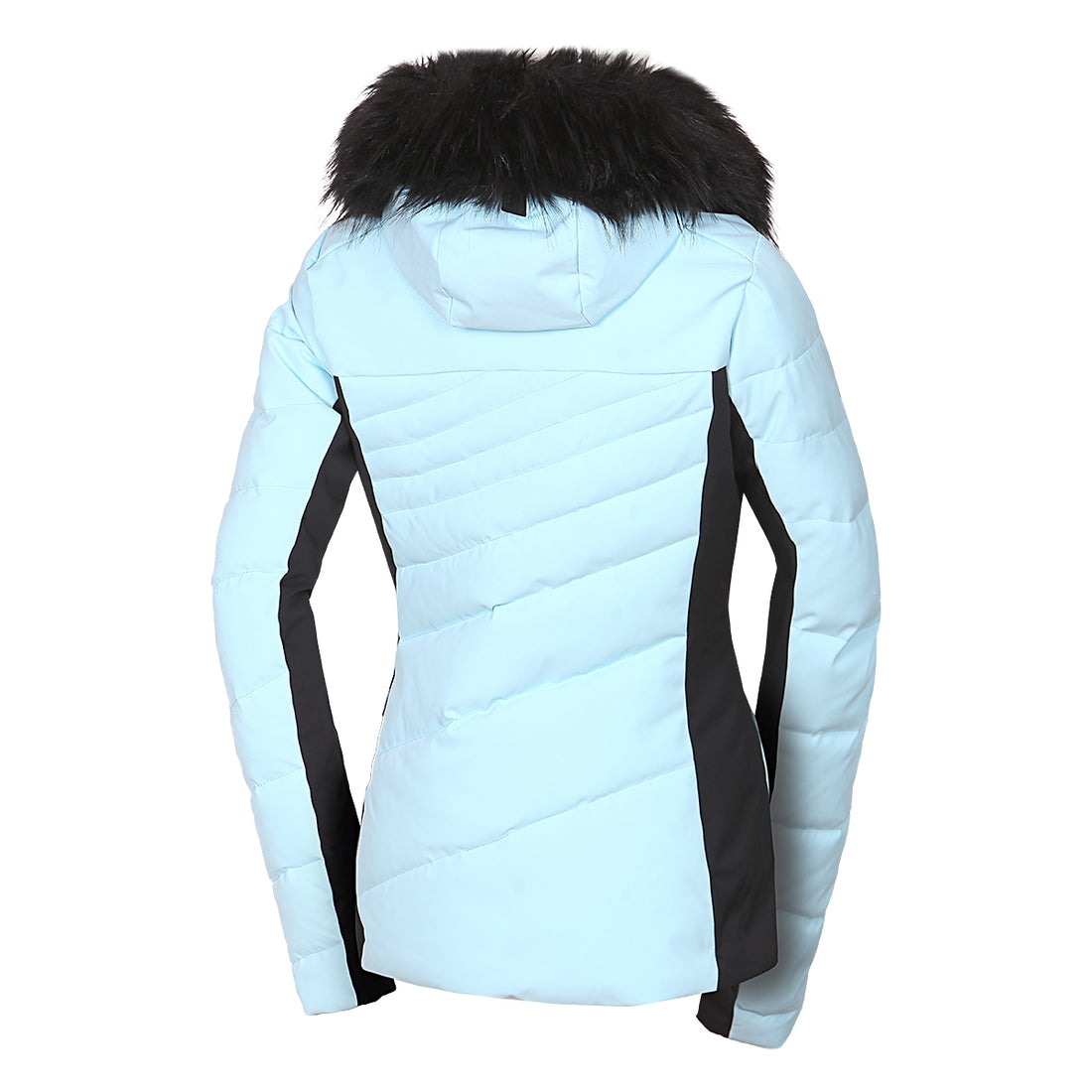 Women's ski trendy insulated jacket with KELLIE fur