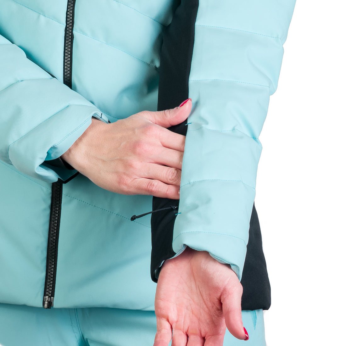 Women's ski trendy insulated jacket with KELLIE fur