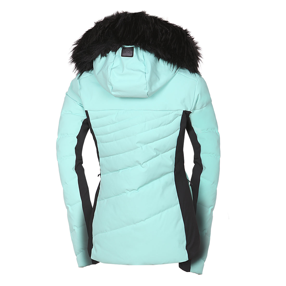 Women's ski trendy insulated jacket with KELLIE fur