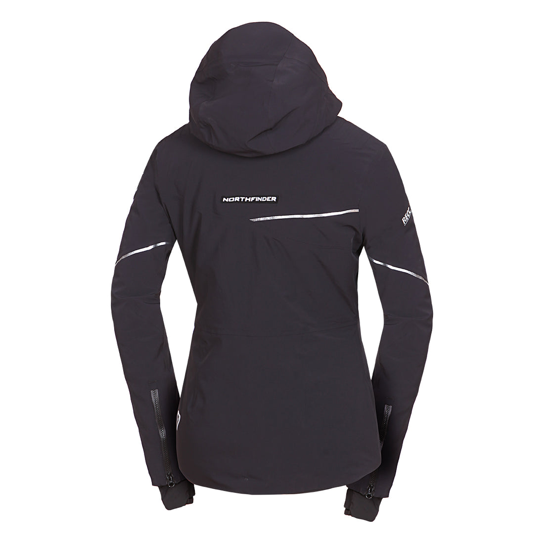 Women's technical ski jacket with full equipment DEBBY