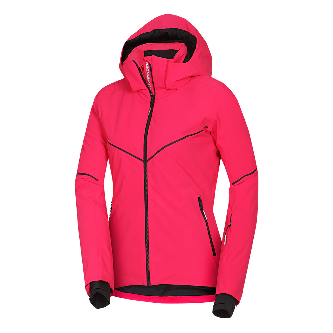 Women's technical ski jacket with full equipment DEBBY
