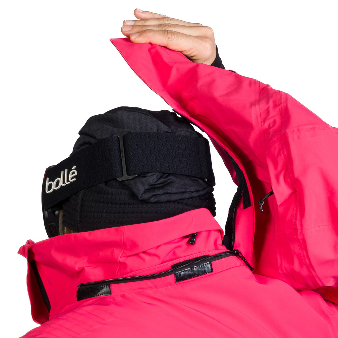 Women's technical ski jacket with full equipment DEBBY