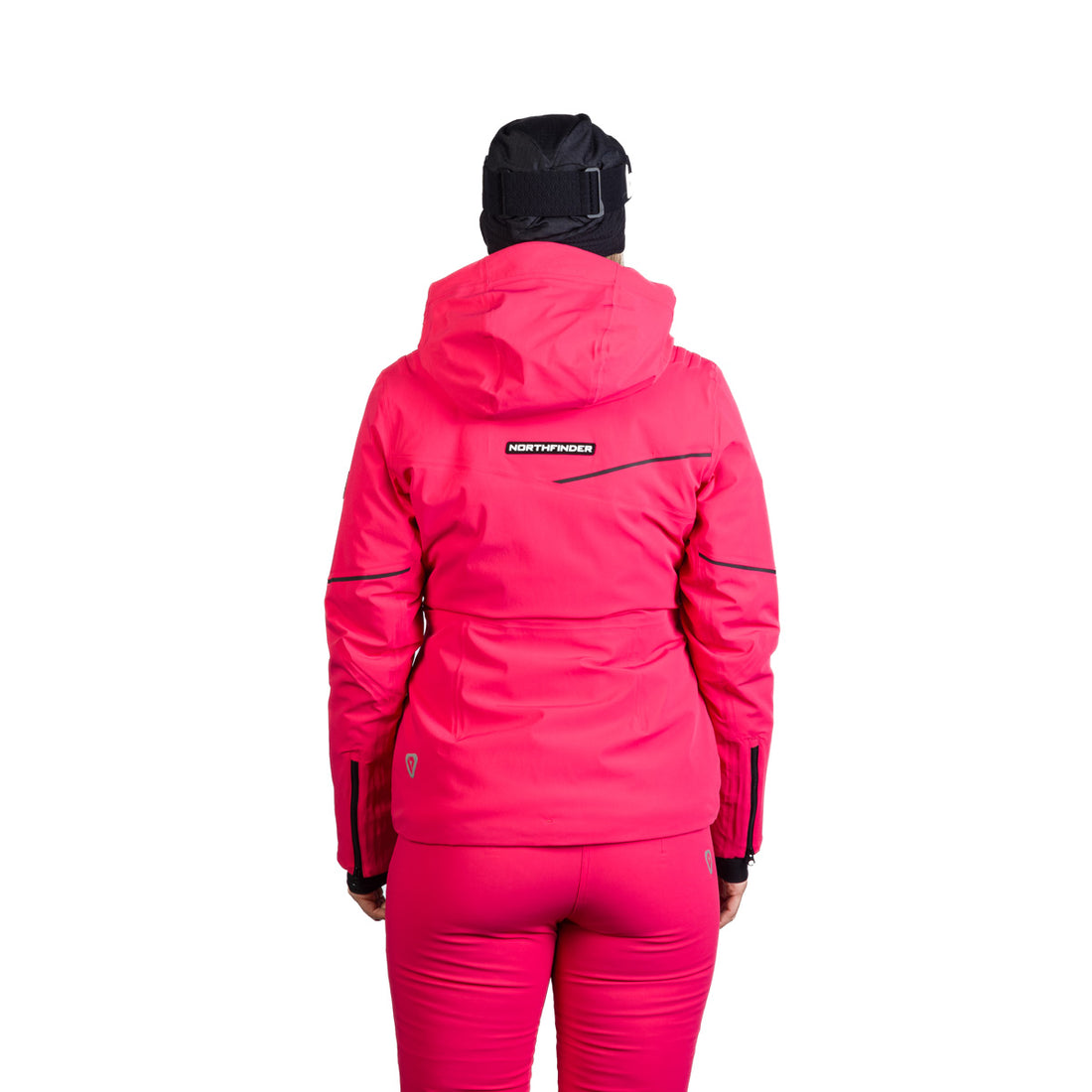 Women's technical ski jacket with full equipment DEBBY