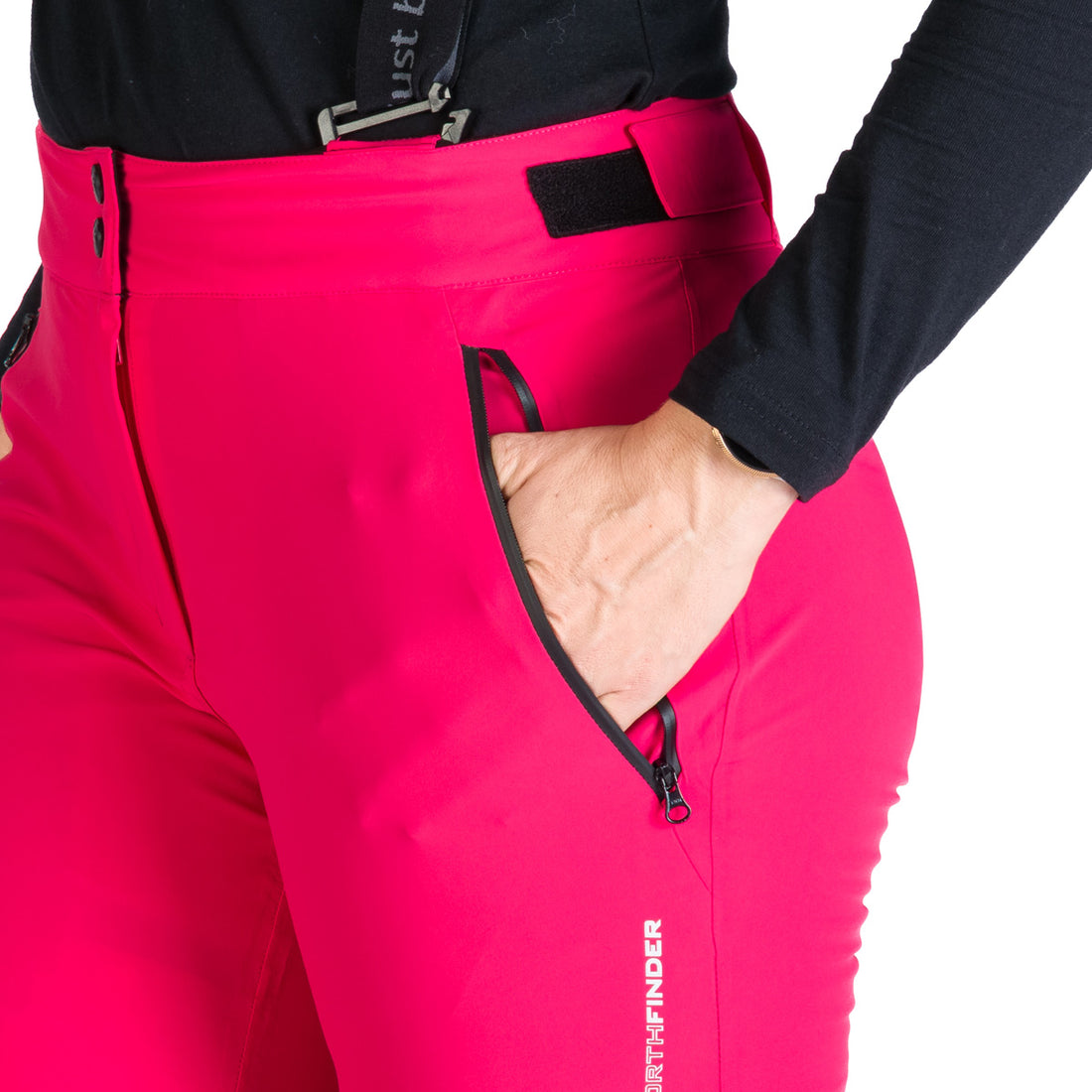  Women's technical ski pants with full GRETCHEN equipment