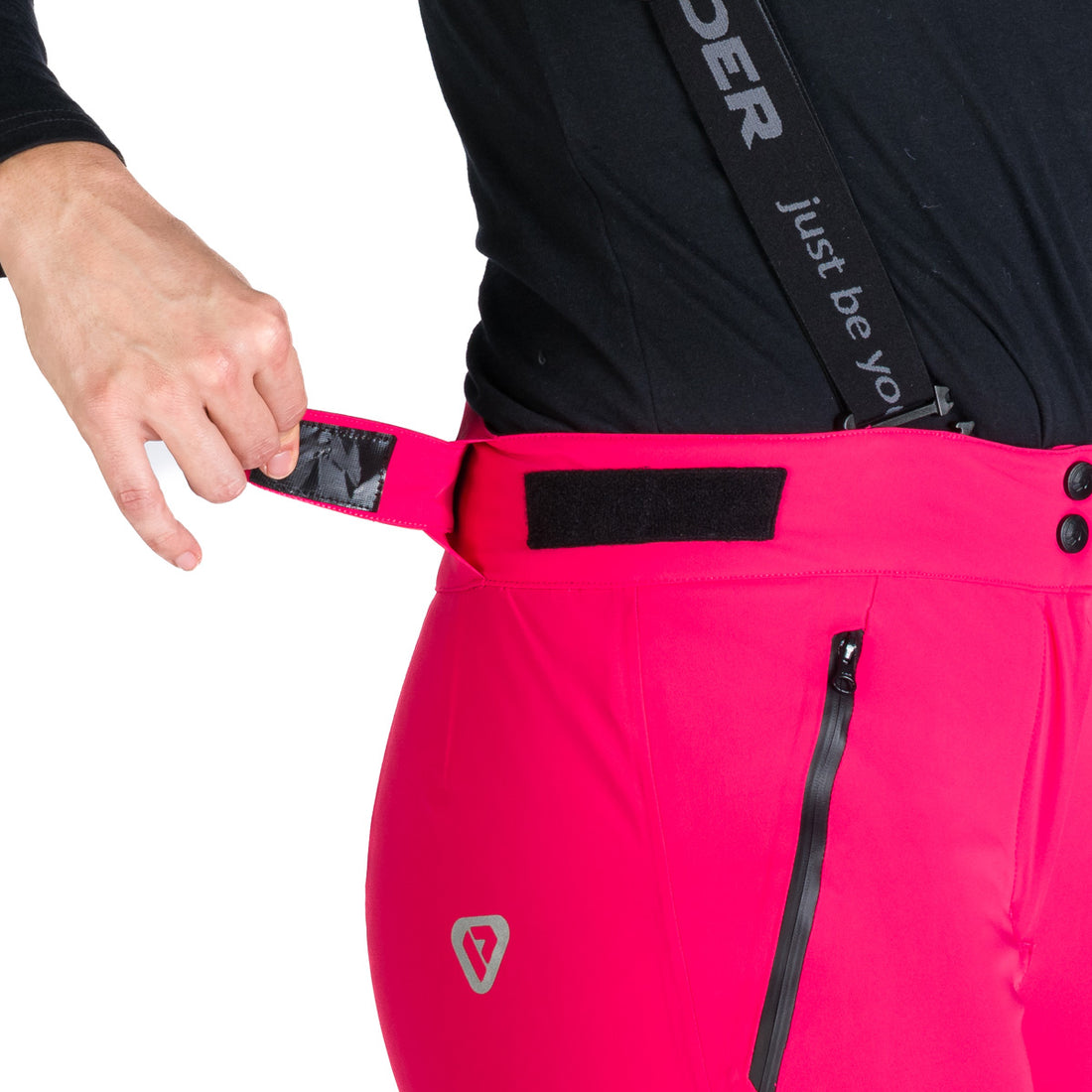  Women's technical ski pants with full GRETCHEN equipment