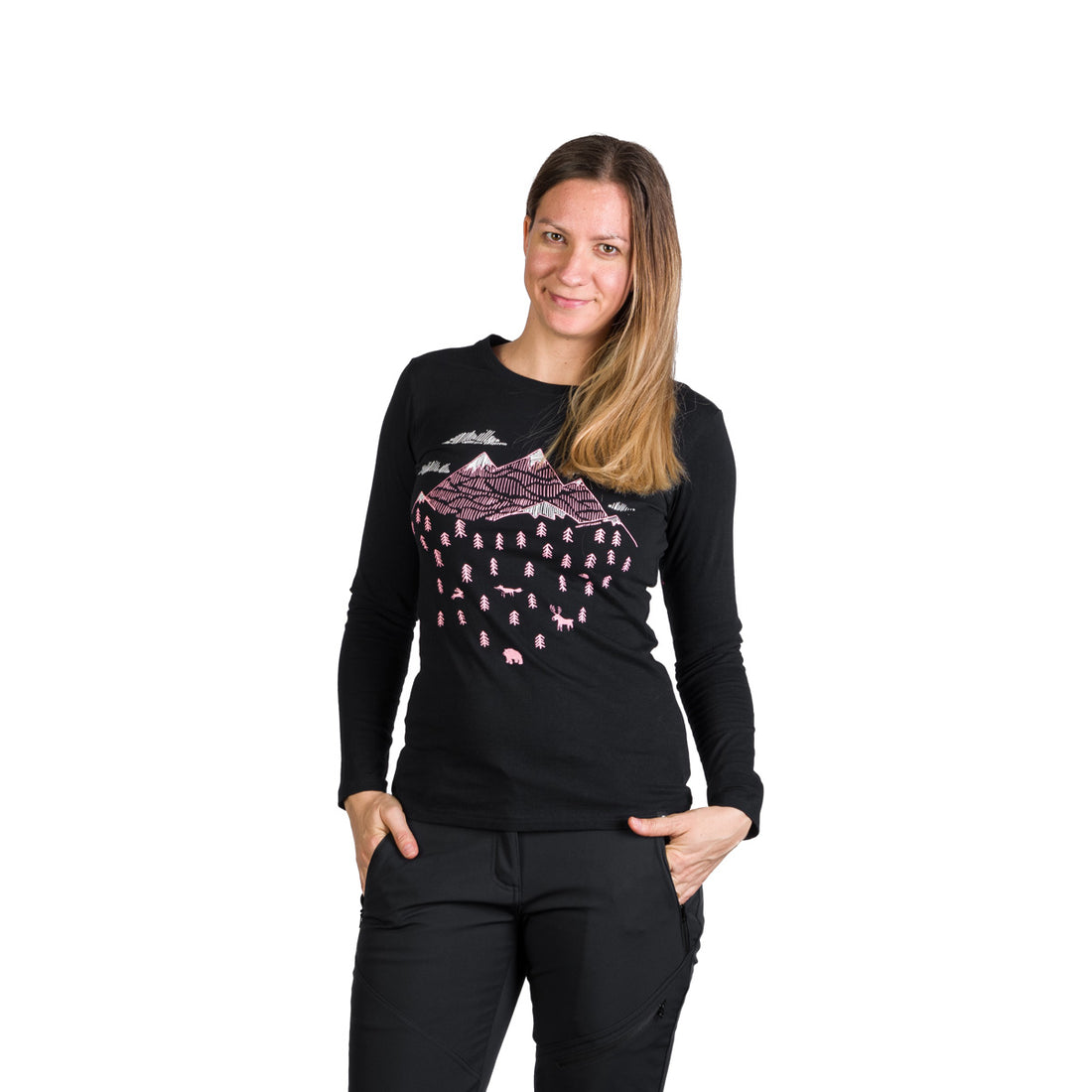 Women's tourist T-shirt made of organic cotton DEANN