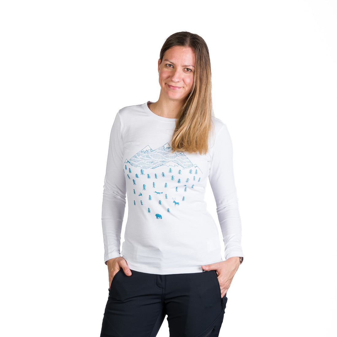 Women's tourist T-shirt made of organic cotton DEANN