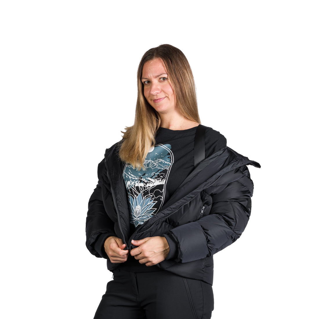 Women's trendy short jacket KRISTINE