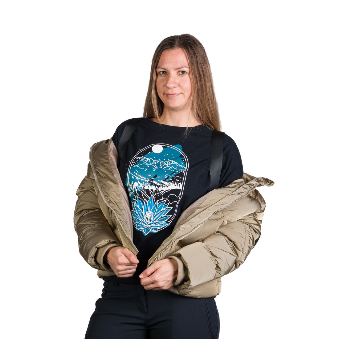 Women's trendy short jacket KRISTINE