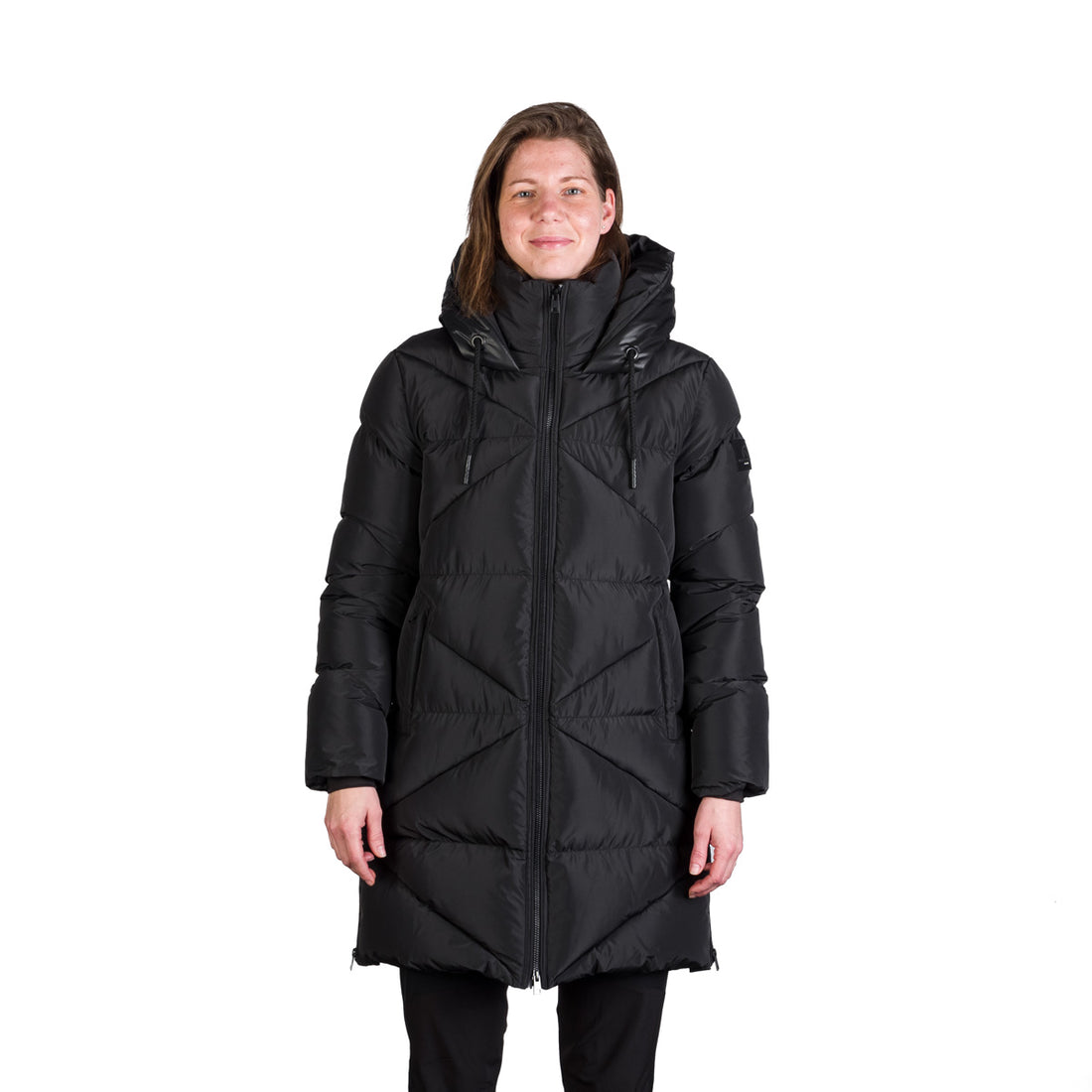 Women's warm quilted jacket KIM