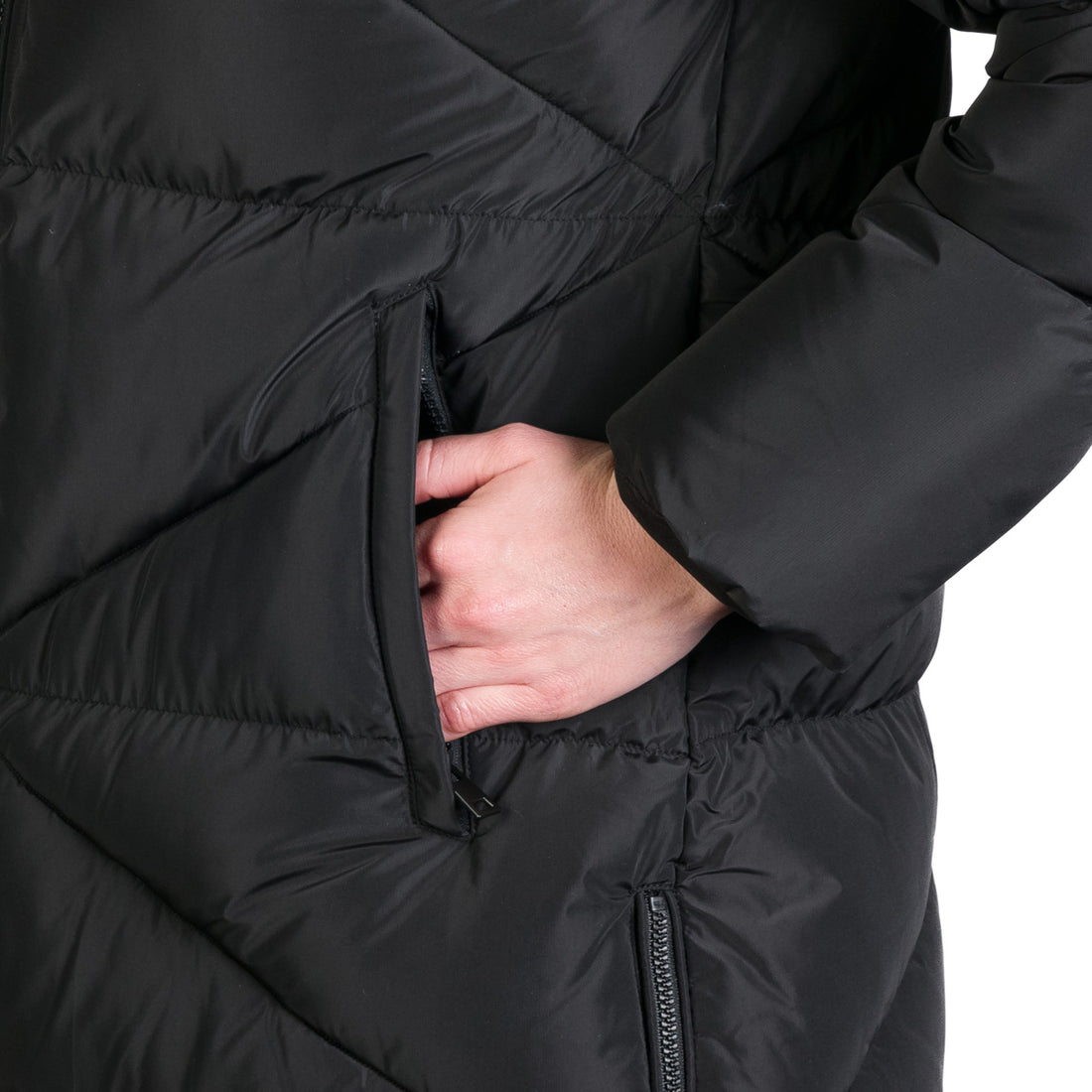 Women's warm quilted jacket KIM