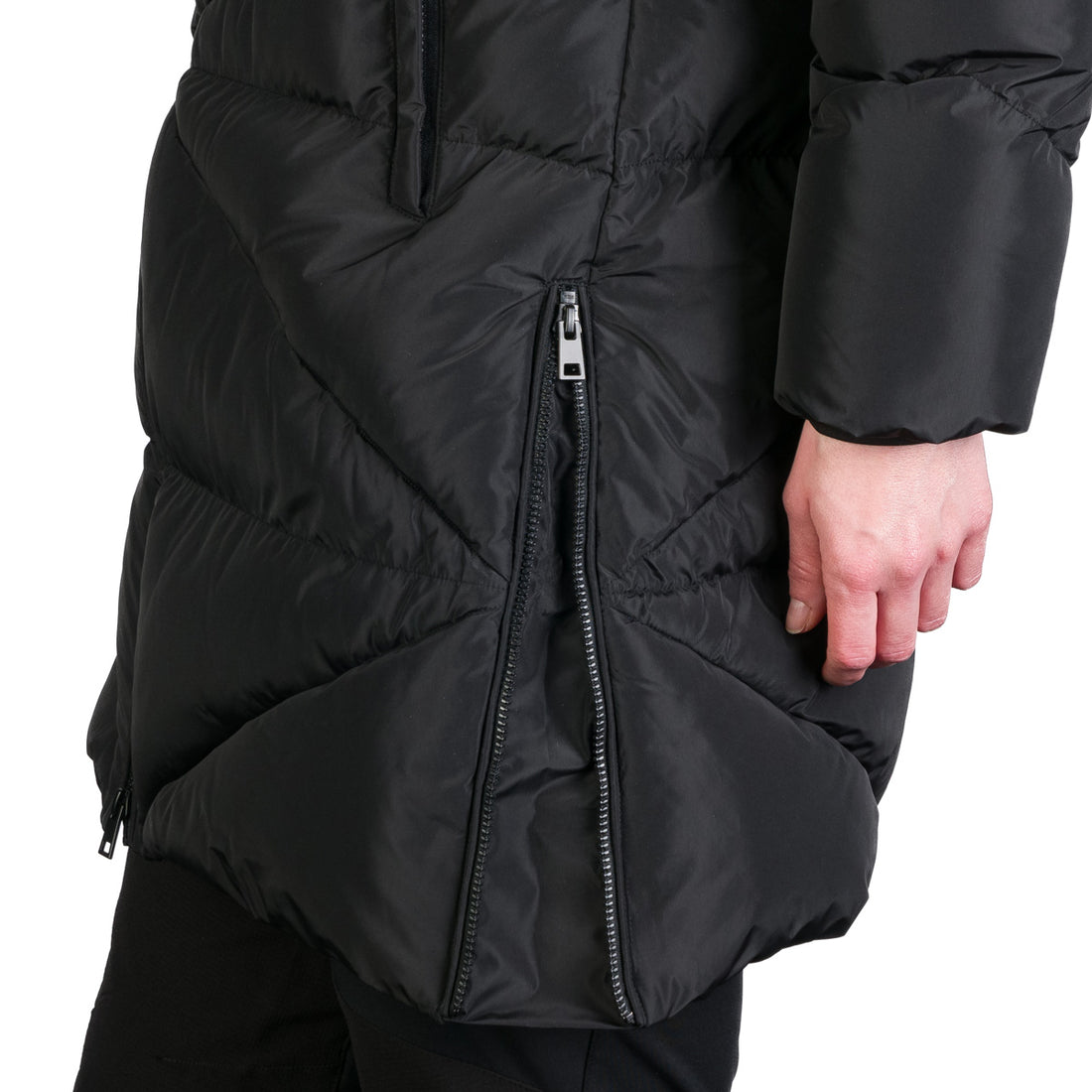 Women's warm quilted jacket KIM