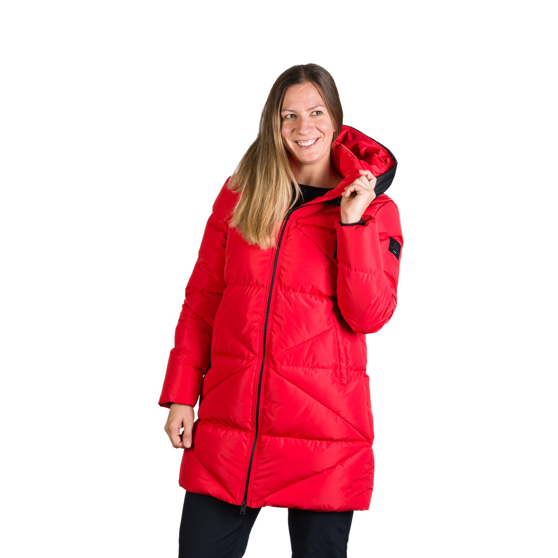 Women's warm quilted jacket KIM