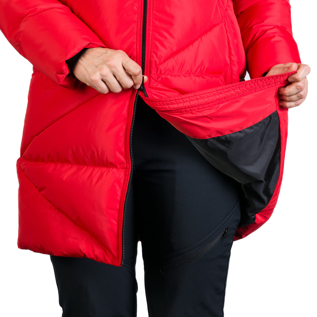 Women's warm quilted jacket KIM