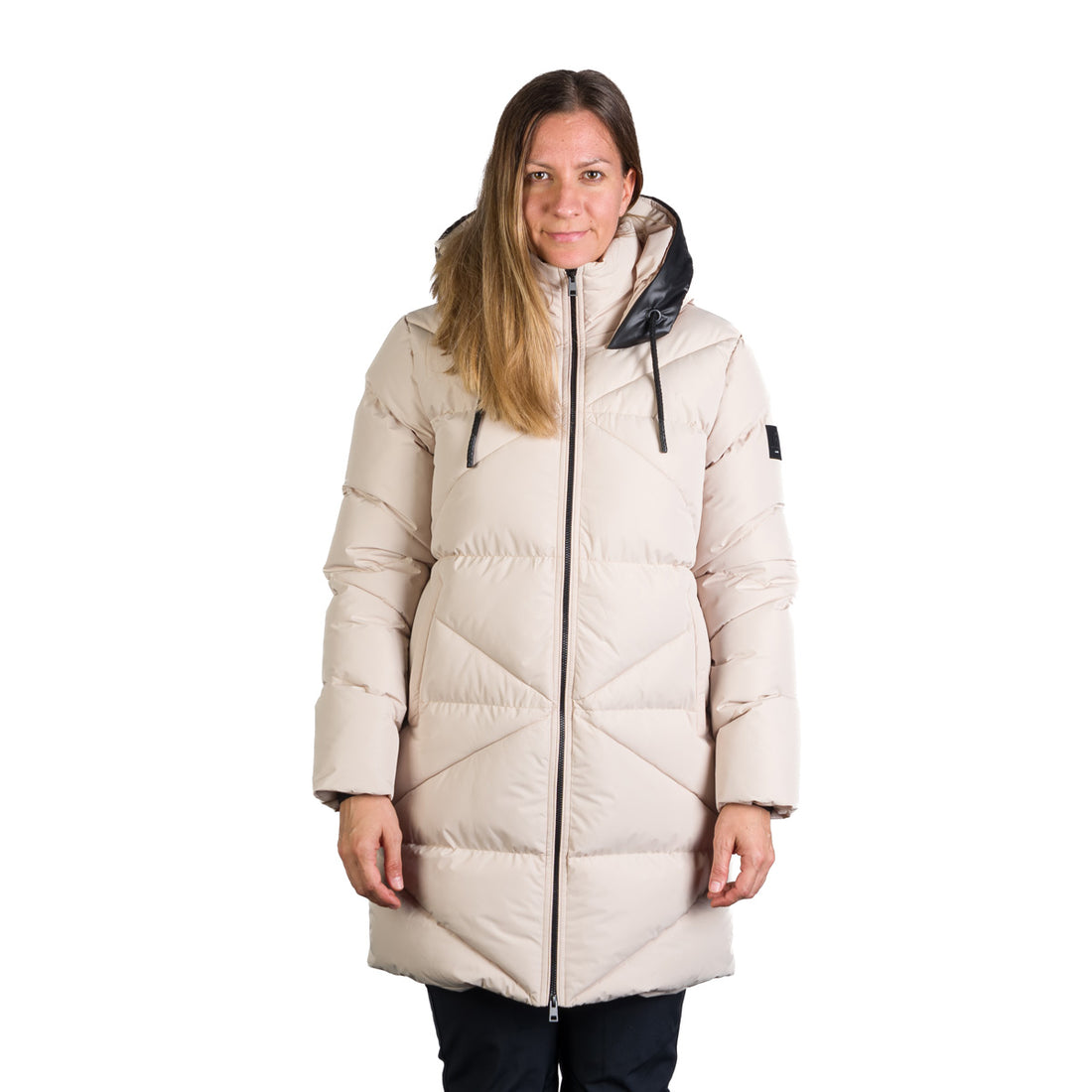 Women's warm quilted jacket KIM