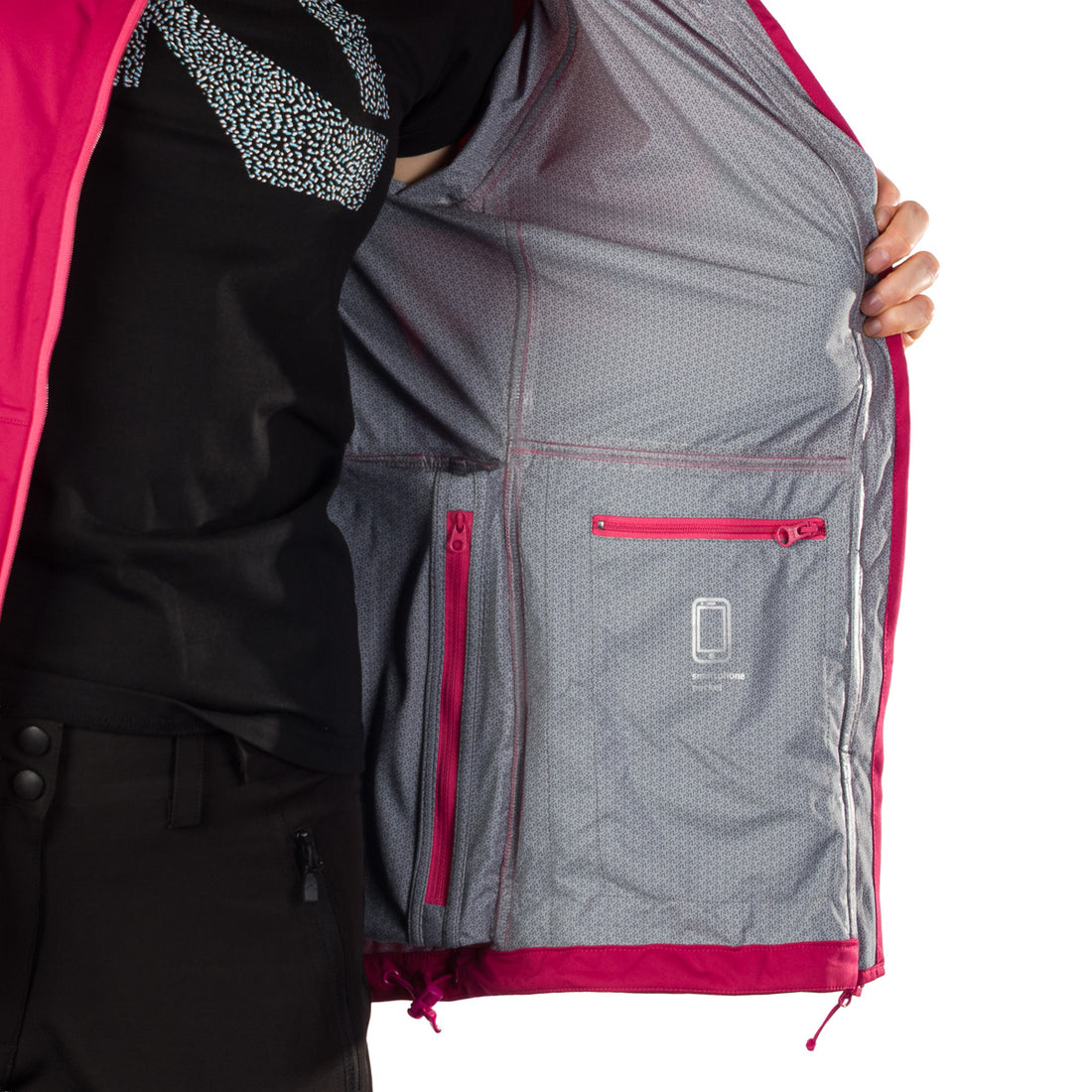  Women's waterproof multisport packable jacket 2.5L NORTHKITPRO1
