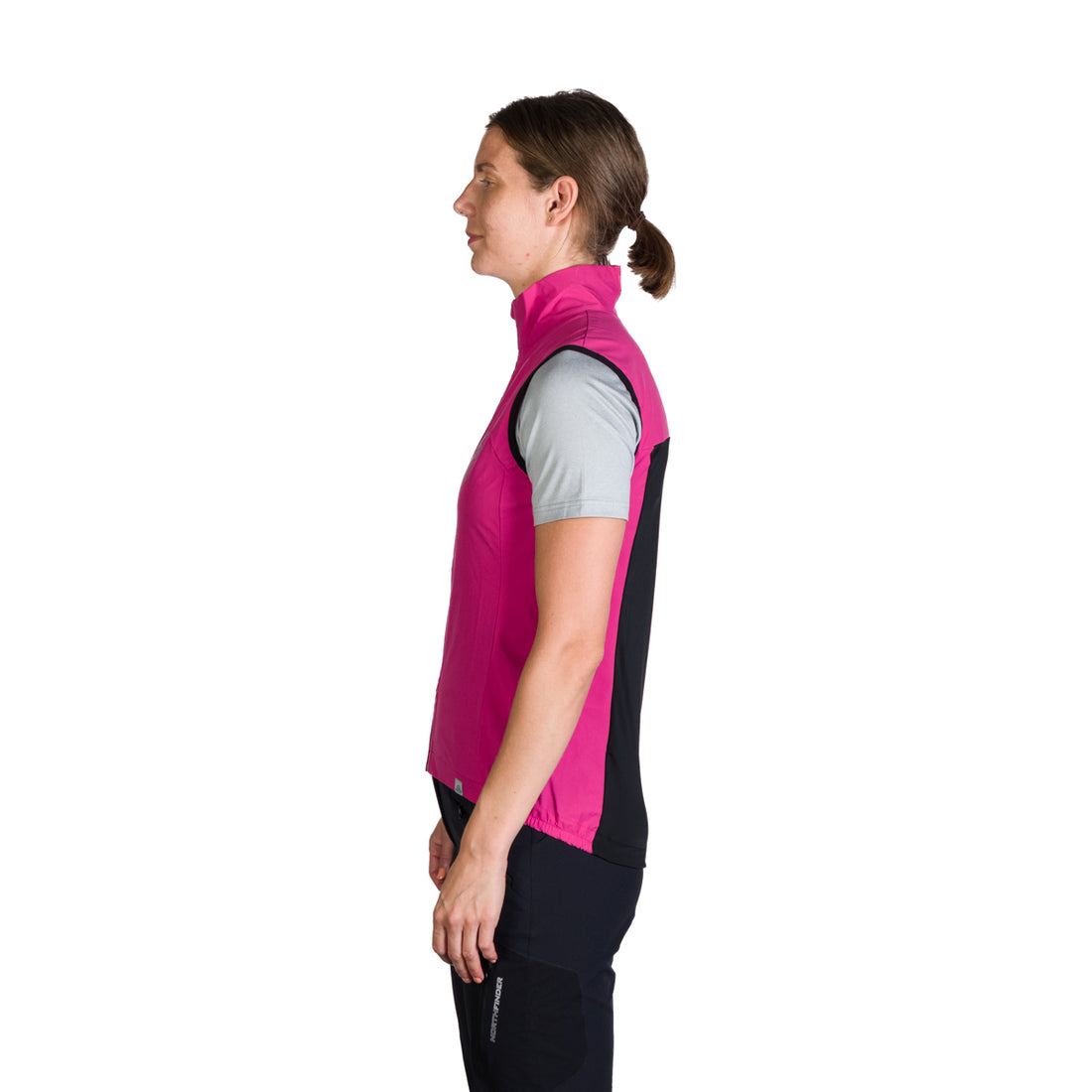 Women's windproof hybrid cycling vest VE-4445MB MAKENNA